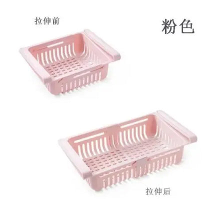 Adjustable Refrigerator Storage Basket