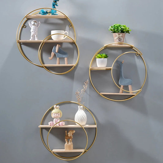 1 Piece Iron Decorative Wall Shelf