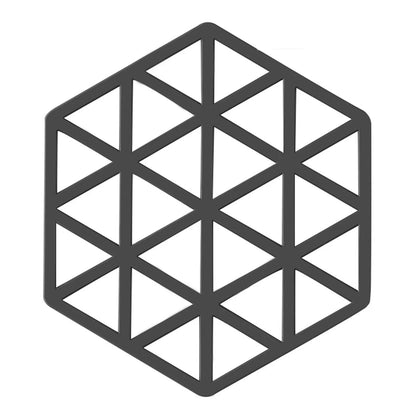 Hexagon Silicone Trivet Mats And Hot Pads