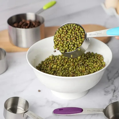 14 Piece Measuring Cup and Spoon Set with Bonus Leveler