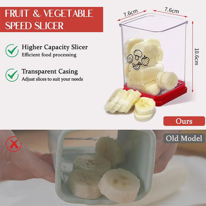 Fruit Cup Slicer with Brush