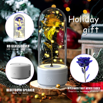2 in 1 Rose LED Light and Speaker