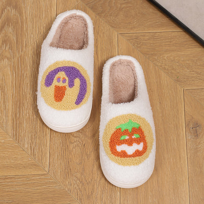 Halloween Cookie Themed Non-Slip Slippers